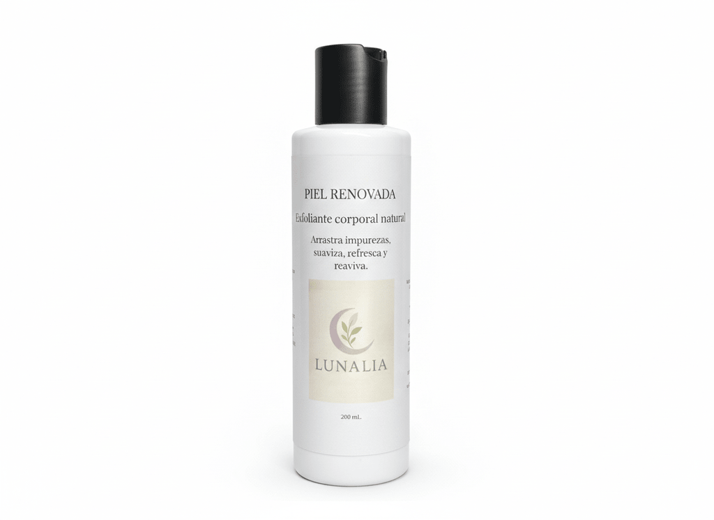 Exfoliante corporal natural Piel renovada con granada para piel suave y renovada