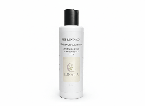 Exfoliante corporal natural Piel renovada con granada para piel suave y renovada